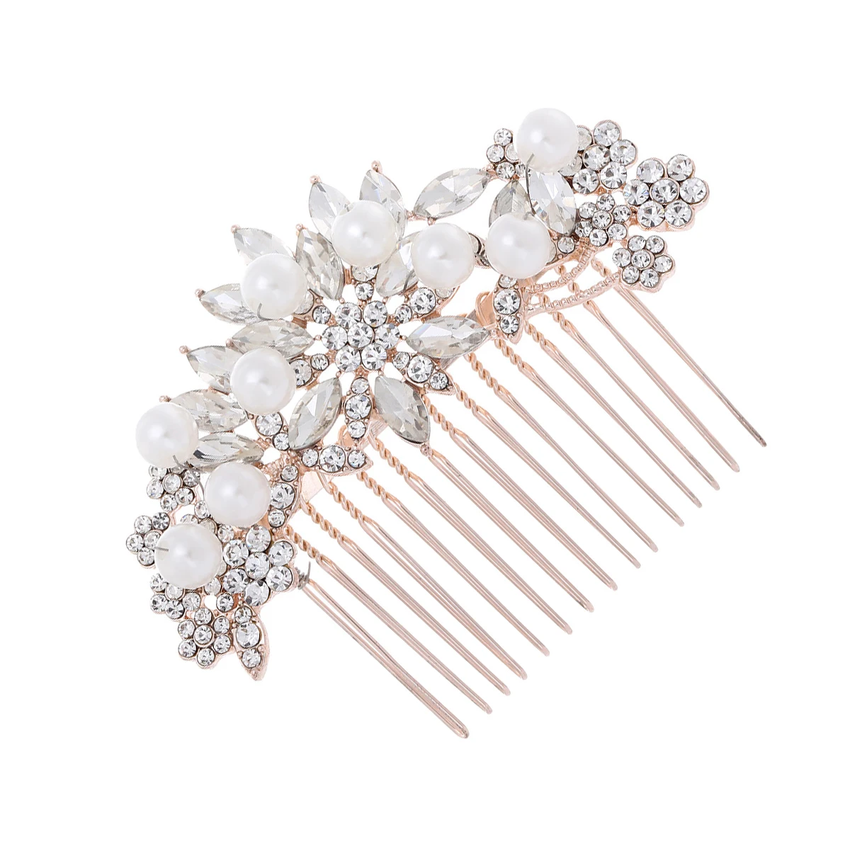 

Rhinestone Hair Comb Elegant Bride Accessories Wedding Headdress Fashion Headwear Gorgeous Brightness Unique Design Bride