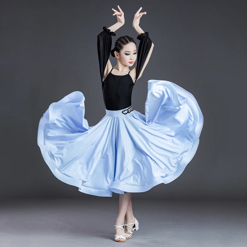 Ballroom Dance Dress For Girls Waltz Dancing Performance Stage Costume Standard Competition Clothing Tango Dancer Outfits 5675