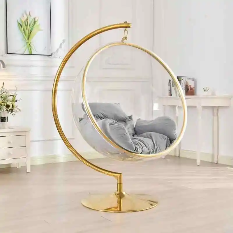 

Bubble Chair Indoor Outdoor Net Red Hanging Chair Acrylic Hanging Basket Nordic Hanging Chair Swing Balcony Leisure