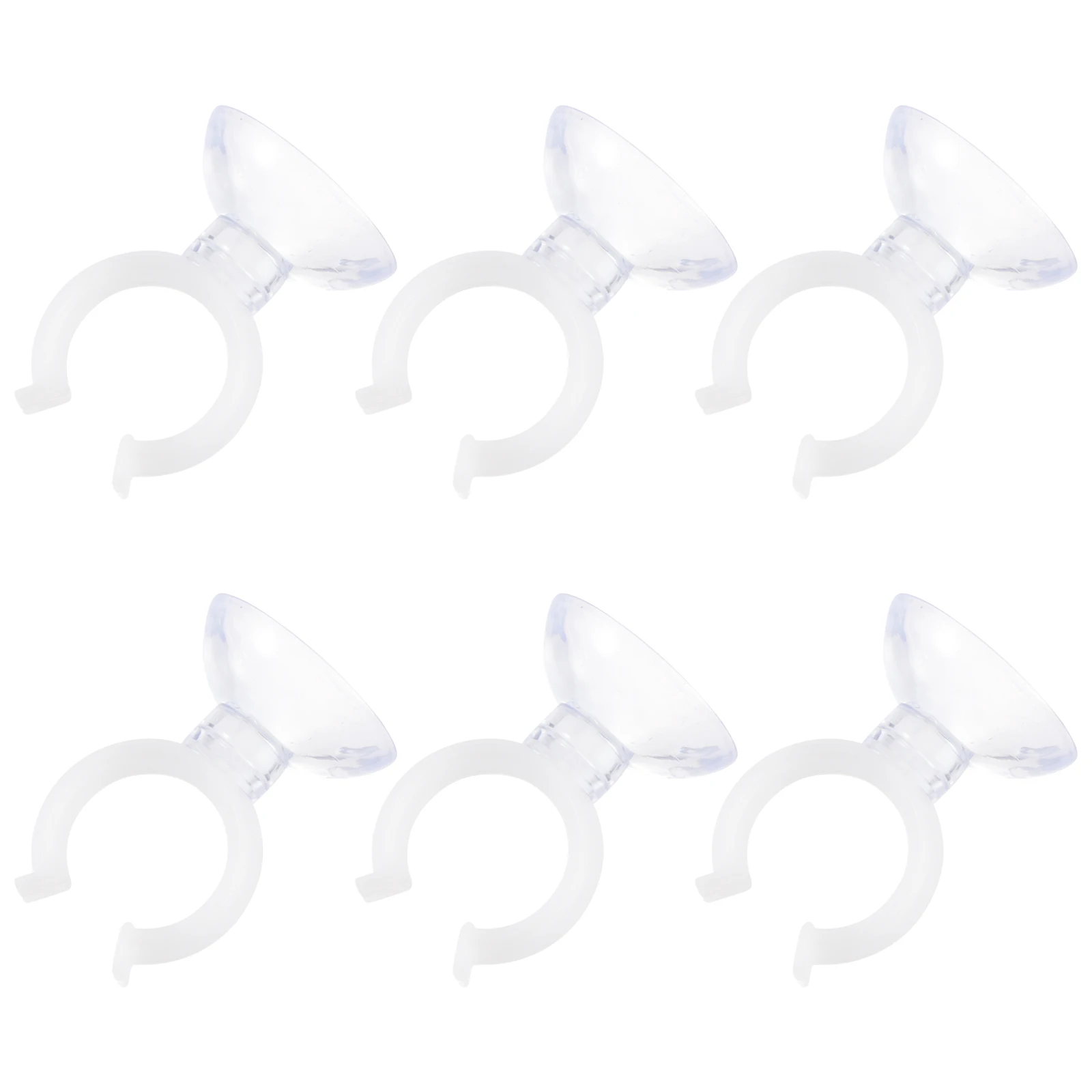 

6pcs Water Pipe Clip Durable Aquarium Fixed Clamp Stable Fish Tank Holder Suction Cup Easy Install Pet Fish Lover Choice Aquatic