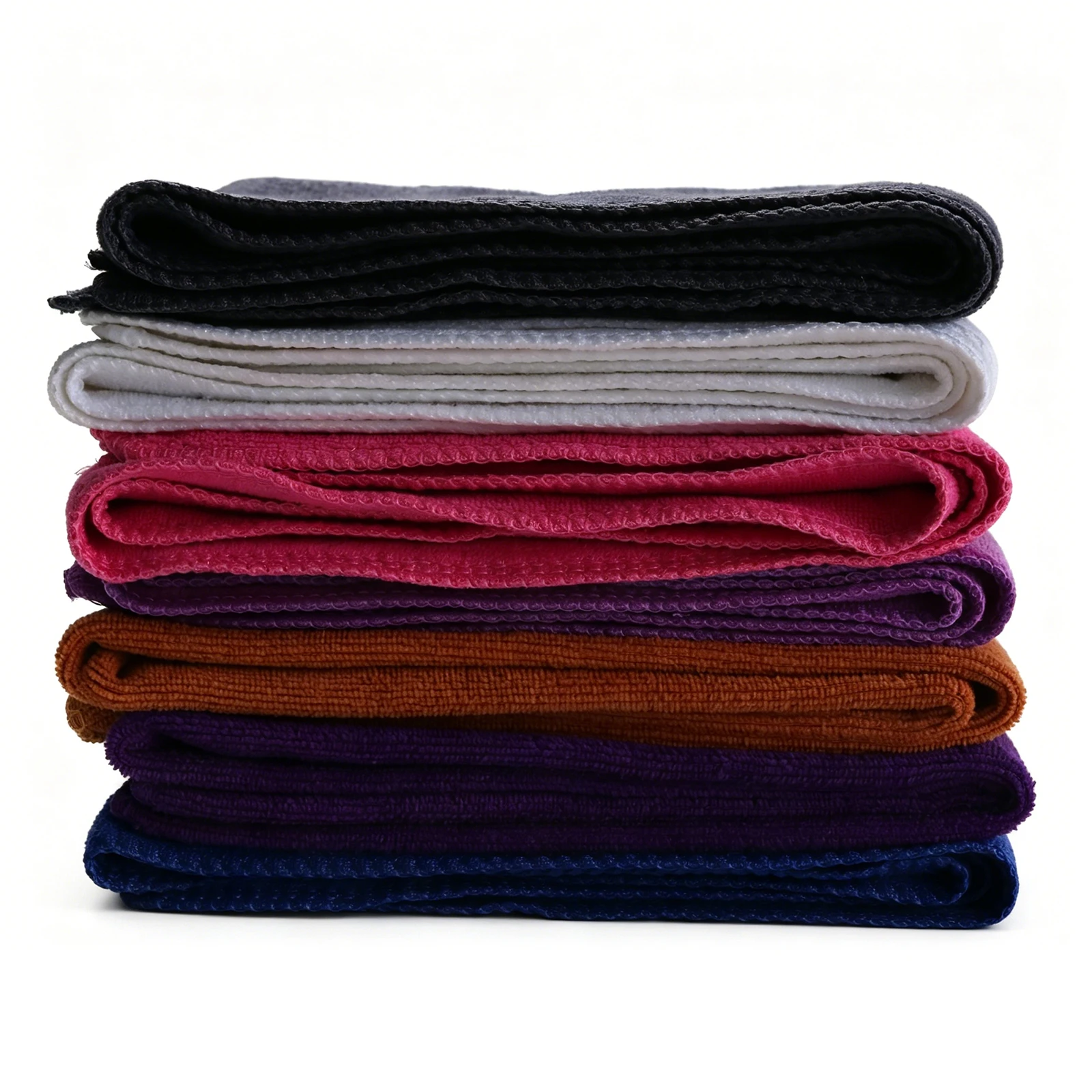 7Pcs Mixed Color Ultra Soft Microfiber Car Wash Towel High Water Absorption No Scratch Auto Detailing Cleaning Cloth
