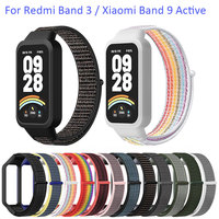Nylon Watch Strap For Xiaomi Band 9 Active Replacement Stick Band correa Watchbands Bracelet For Redmi Band 3