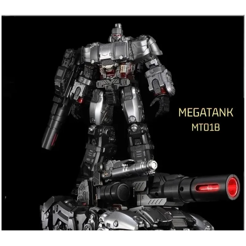 在庫ありトランスフォーメーション MEGATANK MT-01B MT01B タンク マイト ディクタール ロボット 合金版 アクションフィギュア