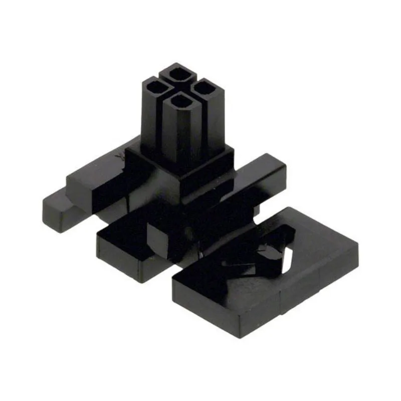 (10-50pcs) 0441330400 MOLEX Micro-Fit BMI Receptacle Housing Dual Row Panel Mount 4 Circuits Polyester UL 94V-0 441330400