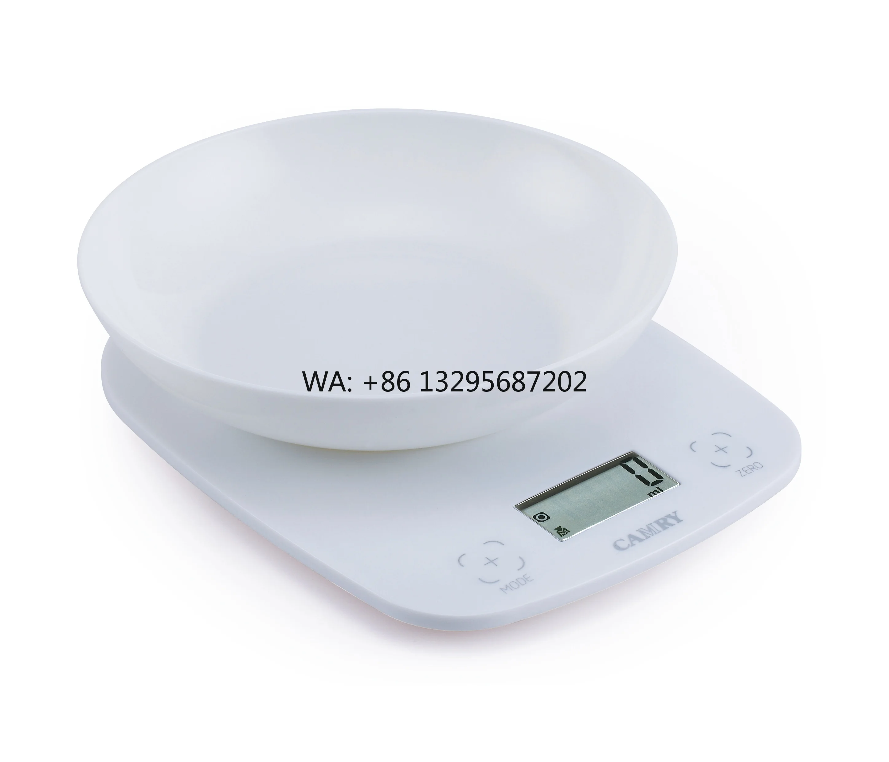 

Модернизированные цифровые весы для мяса весом 5 кг с большой чашей, высокоточный кухонный инструмент для взвешивания еды с ЖК-дисплеем для приготовления пищи и обработки