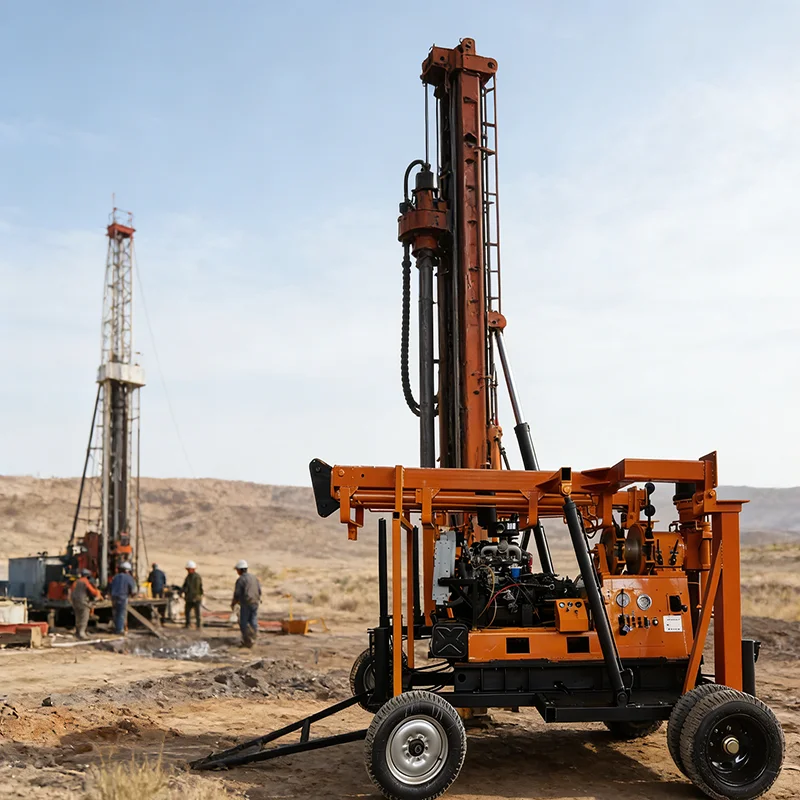 Vertical Spindle Core Water Well Drilling Rig Machine Geological Core Exploration Equipment for Well Drilling