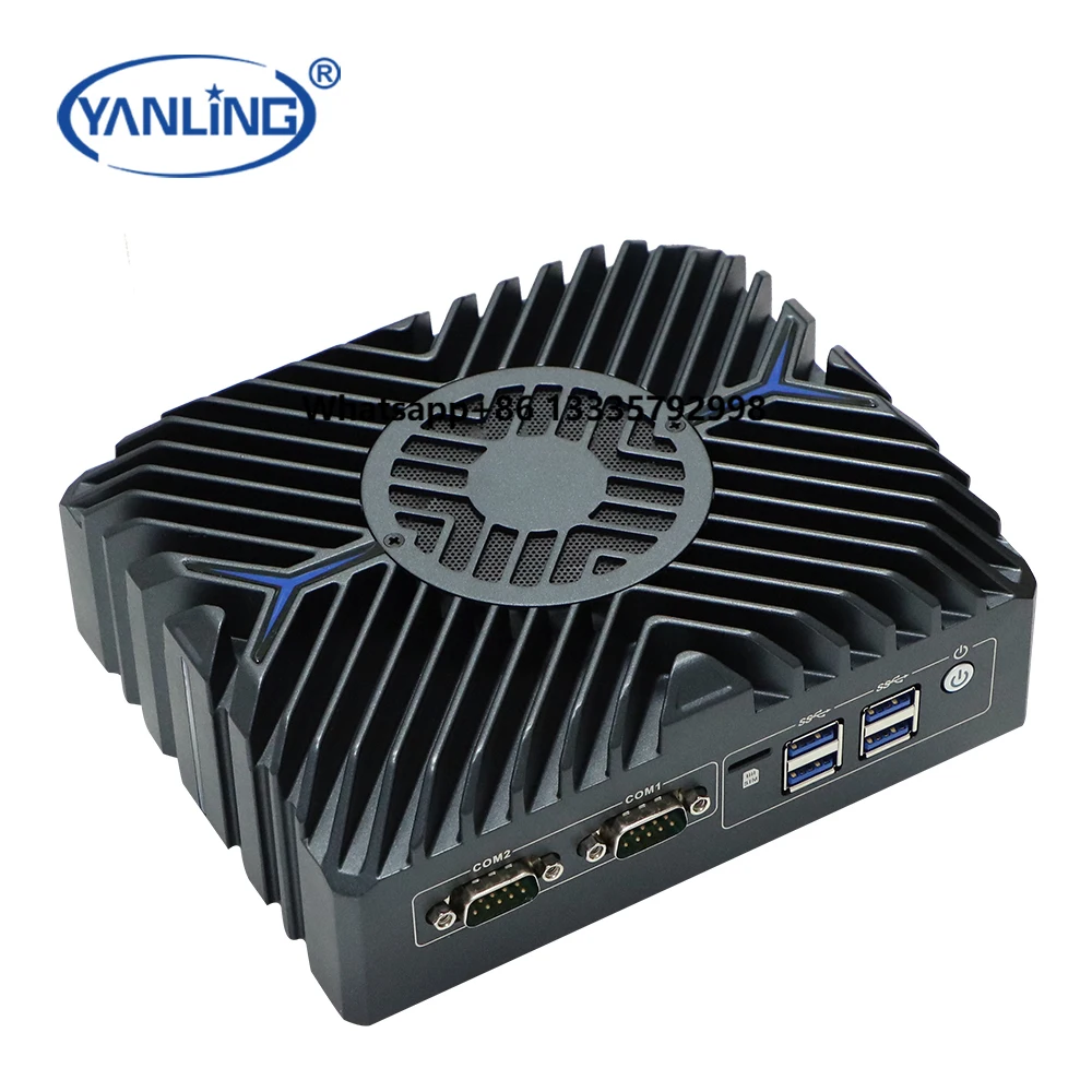 

Metallic Grey Core i7 Mini PC with N3322 Fan 1255U Processor Three 4K Monitors Stock Available