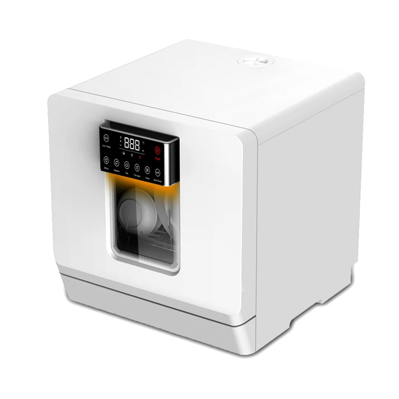 Fully-Automatic Compact Kitchen Appliance Portable Mini Dishwasher for Household Use Smart Handheld Countertop Dishwashers