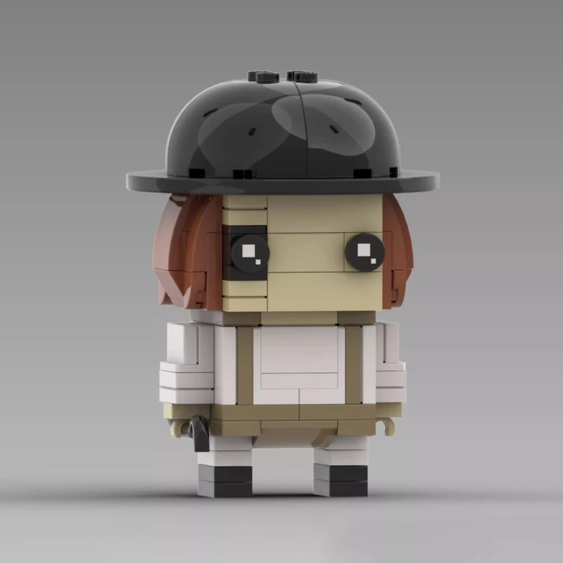 Klassischer Film MOC Clockwork Orange Actionfigur Alex Drever Bausteine Cartoon-Puppe Modell DIY Kinderspielzeug Geburtstagsgeschenk – Detail 1