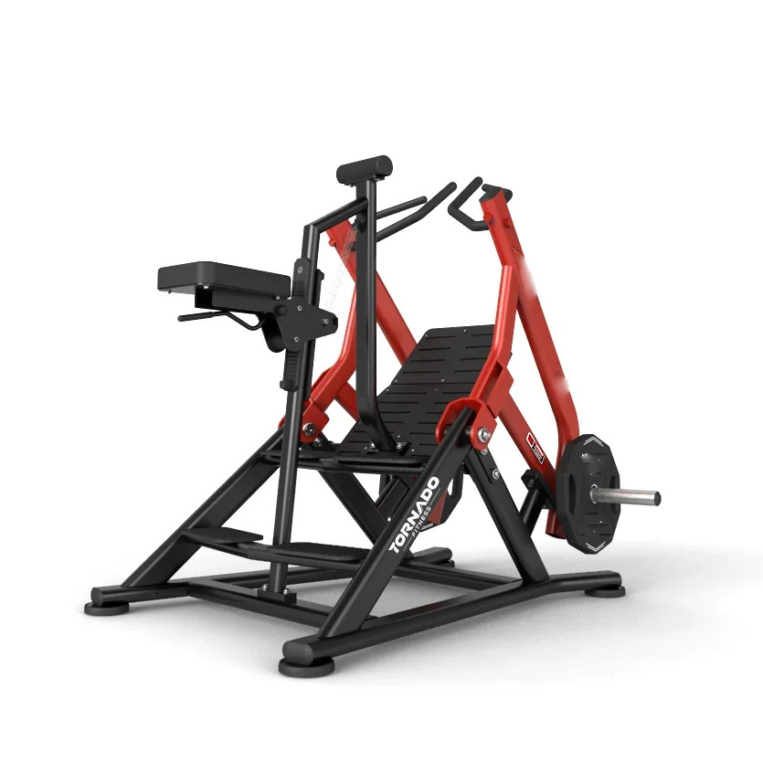 Steel Plate Loaded Machine,Gym Equipment Plate Loaded SEATED ROW Fitness Machine Steel Construction For Back Chest Exercise