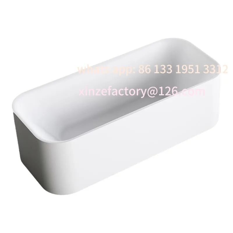 

Acrylic freestanding bathtub home bathroom homestay light luxury deep bubble