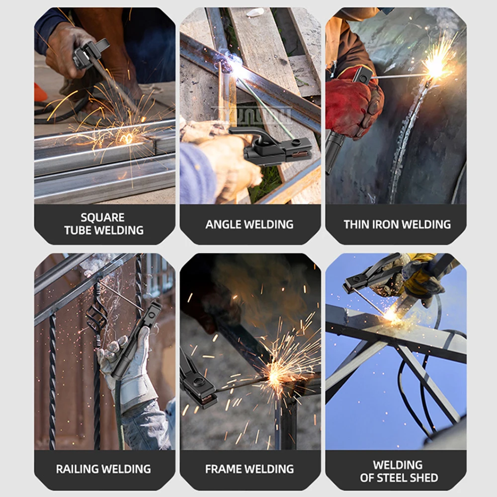 Gasless MIG/TIG/Stick 3-in-1 Welder - Multi-Process Welding Machine for Flux Core, Gas Shielded & Arc Welding