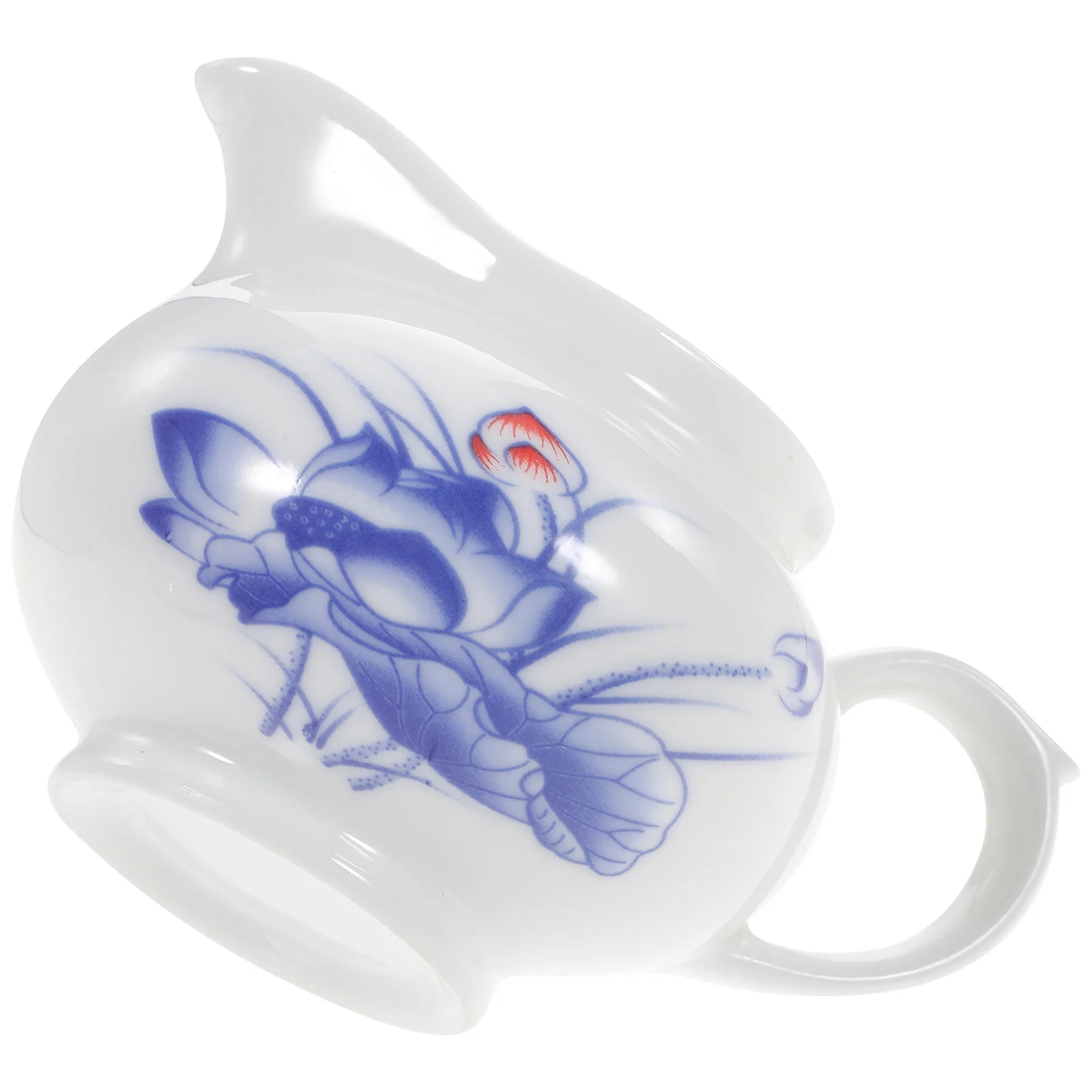 Ceramic Gravy Boat Handle Comfortable Grip Suitable Capacity Aesthetic Design Serve Sauces Cream Milk Sauce Container