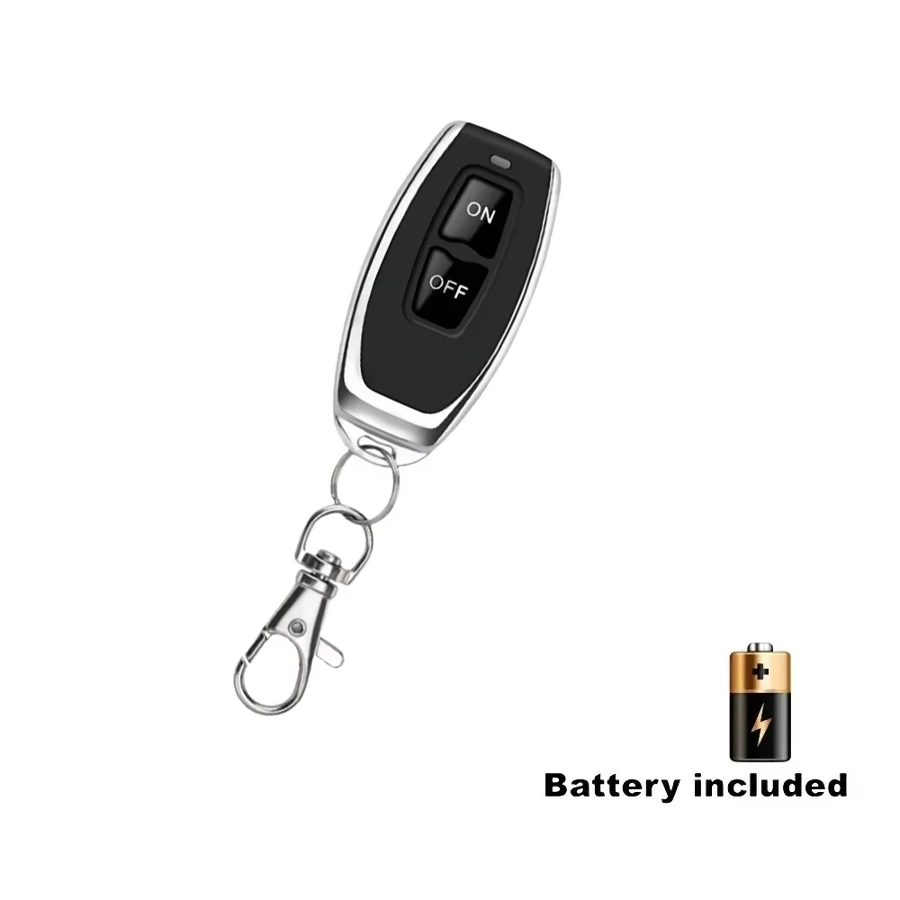 KEBIDU 433Mhz Drahtlose RF-Fernbedienung EV1527 Lerncode Smart Home Sender für LED-Licht, Auto, Tor, Garagentor, Alarm, Schlüssel