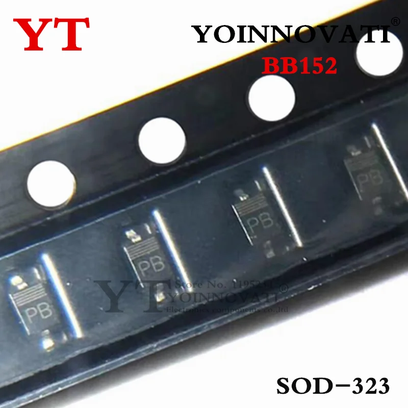 50PCS BB152 PB SOD323