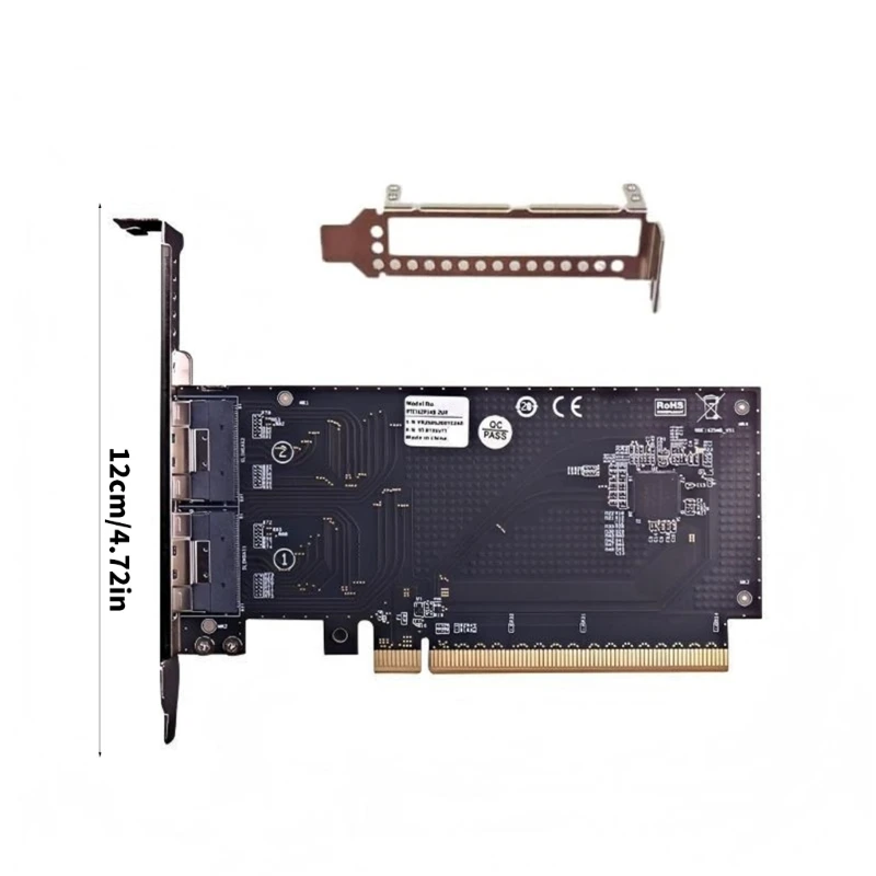 HX6A Quick PCIE Version4 To SFF8654 Connection Supports Storage Unit And Display Card