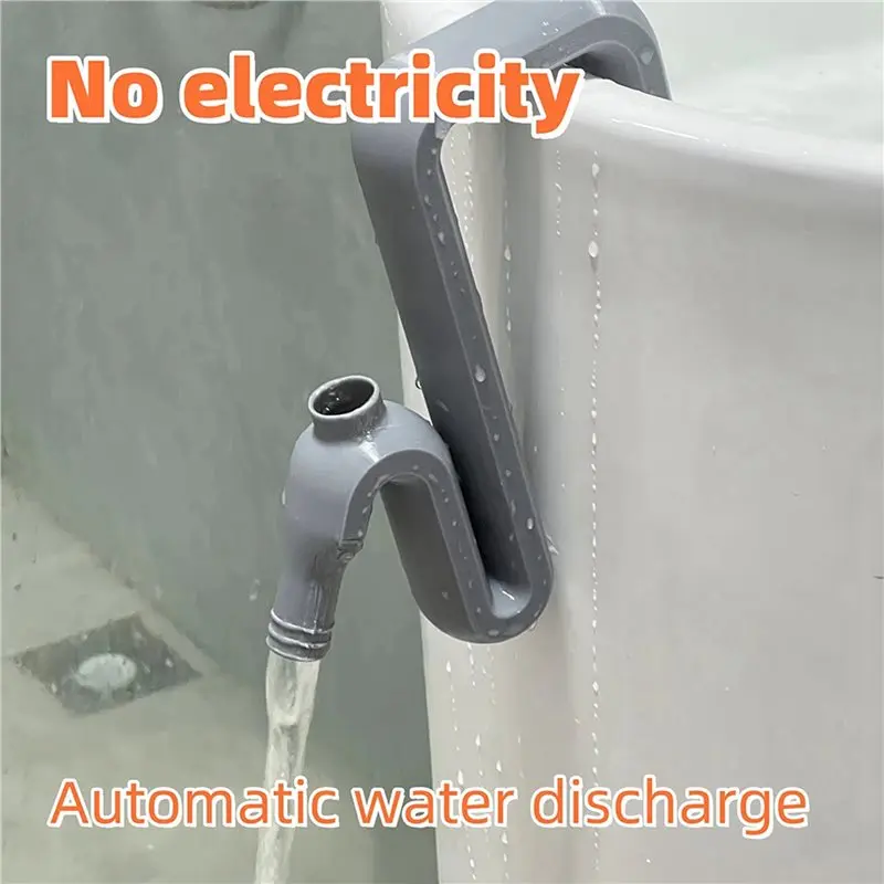 ABFU-3X Rainwater Transfer And Overflow Pipe Solutions Self-Priming Siphon Hose Kit Automatic Drainage And Water Filling