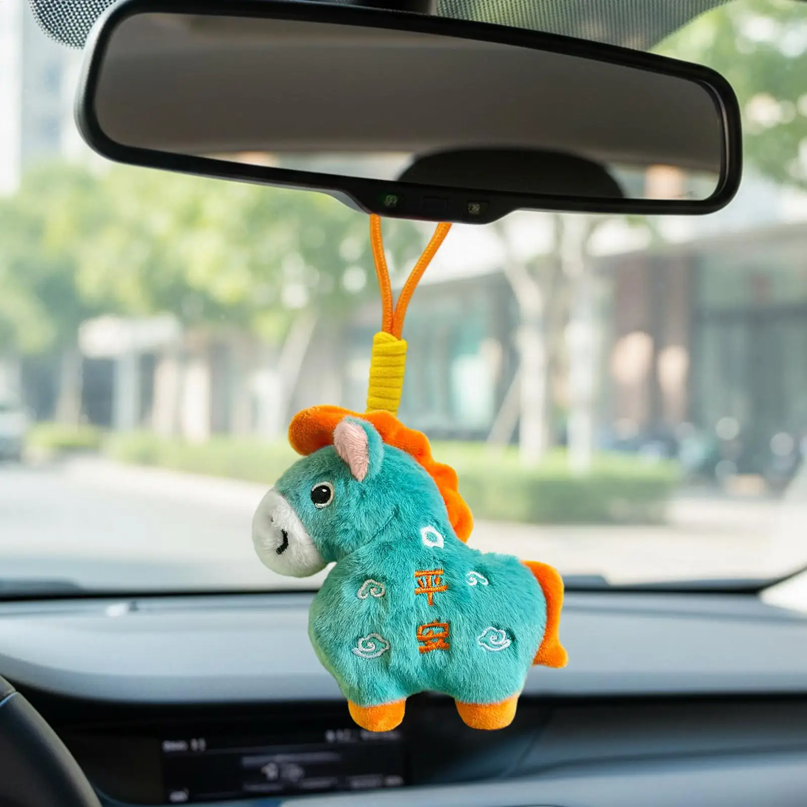 중국 테마 인형 열쇠고리 랜야드 포함 크리스마스 새해 봄용