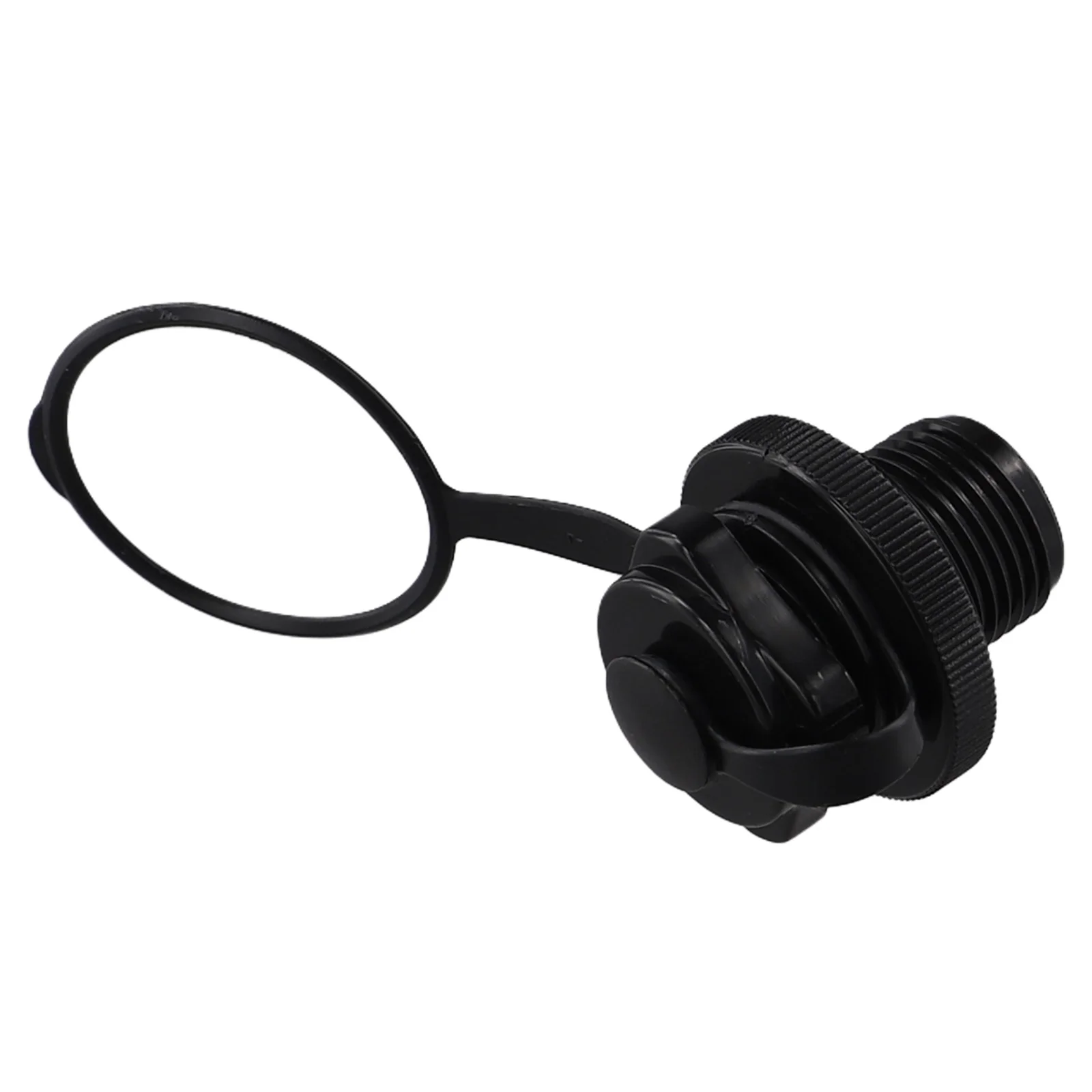 Air Valve Nozzle Inflatable Valve Quick Inflation Black Easy Installation Good Performance Inflatable Leak-proof