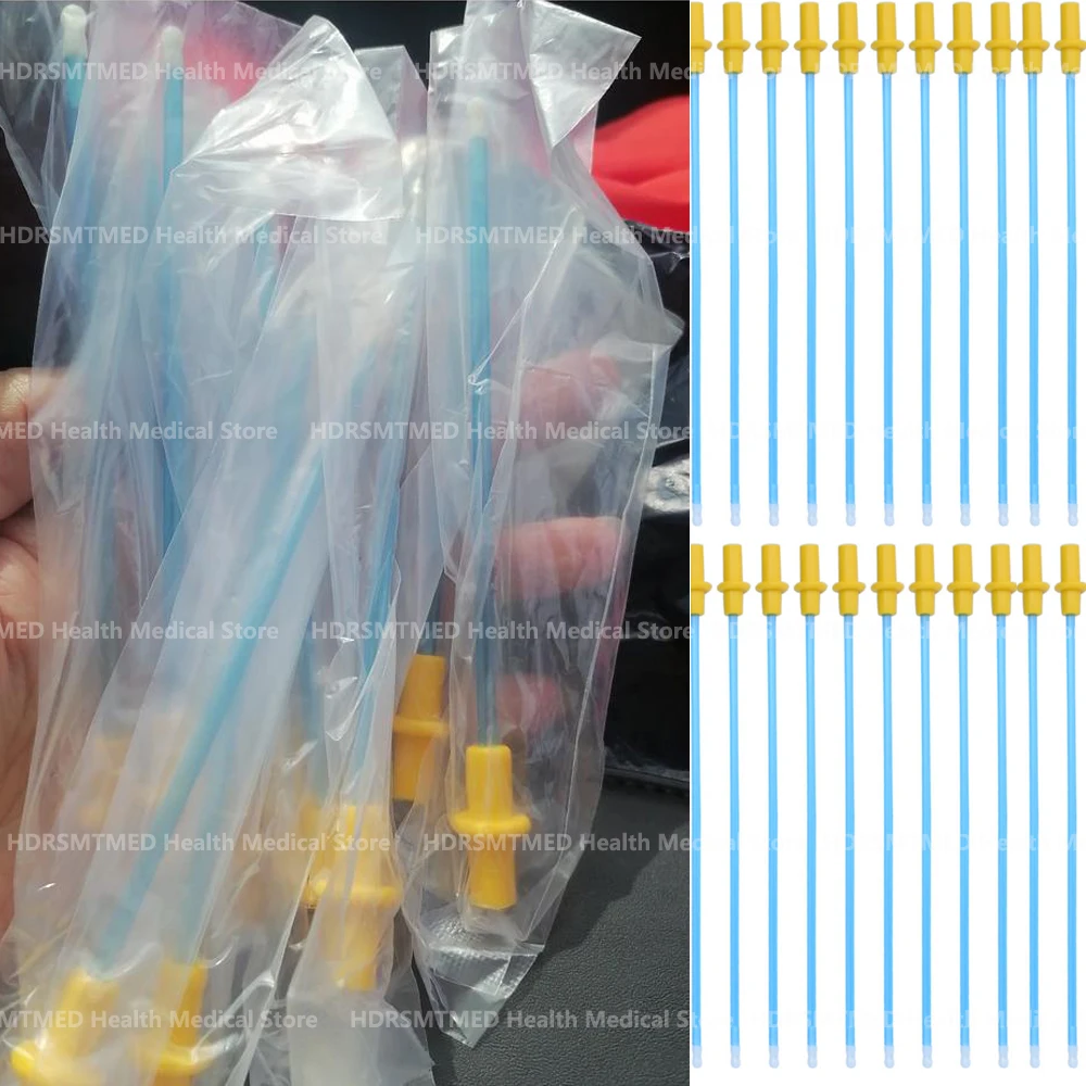 

20-200pcs Disposable Artificial Insemination Catheters Rods Breeding Tubes Soft Rubber Canine Semen Catheter for Dog
