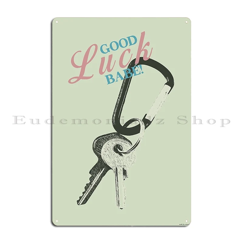 Good Luck Babe Chappel Roan Poster Metal Plaque Poster Painting Designing Wall Decor Club Club Tin Sign Poster