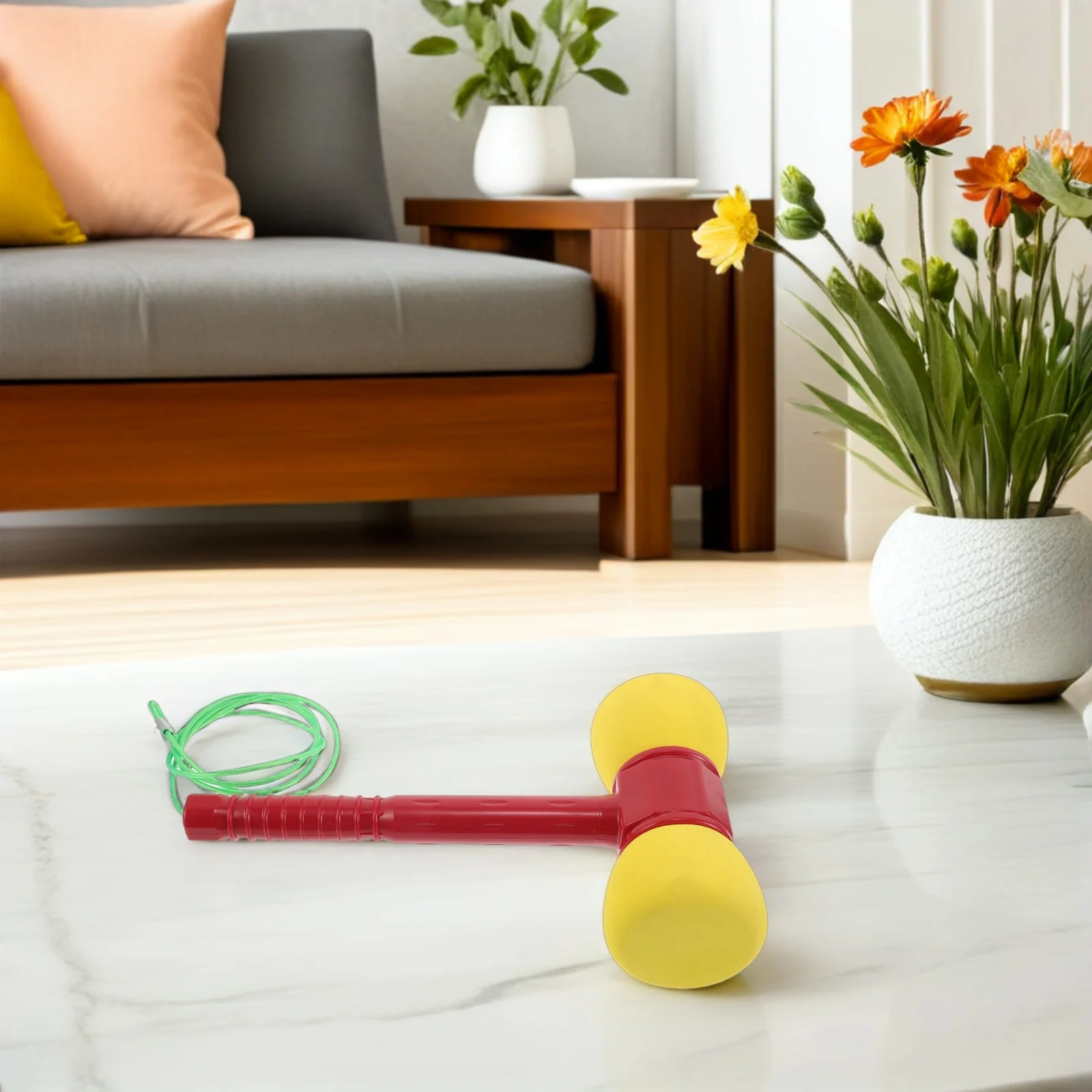 Martillo de Plástico para Juegos de Golpear, Juego para Niños Pequeños, Desarrolla el Tiempo de Reacción y la Coordinación, Diseño Seguro