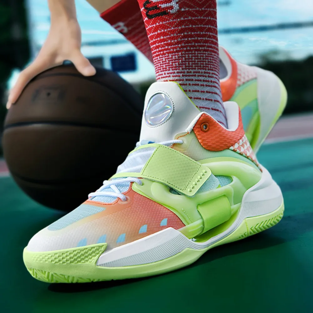 

Баскетбольные кроссовки 2026 Night Light Version High Top с резиновой подошвой для спорта