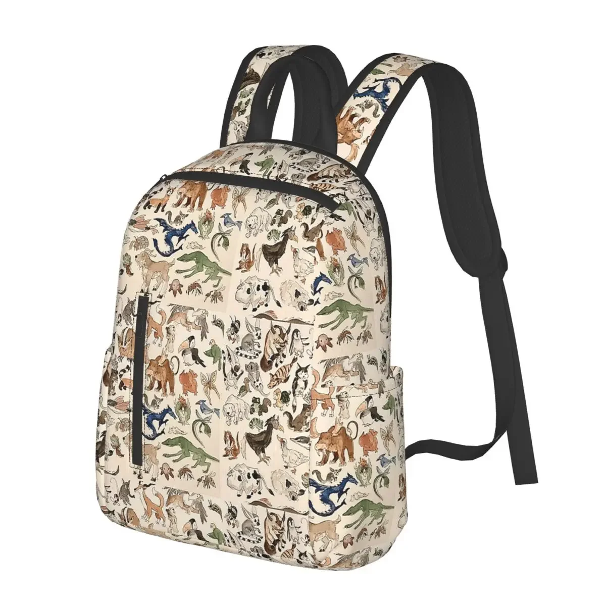 

Avatar The Last Airbender Show, Appa, Momo, Turtle Duck Student Backpack School Bag for Boys Girls Fashion Bookbag Shoulder Bags