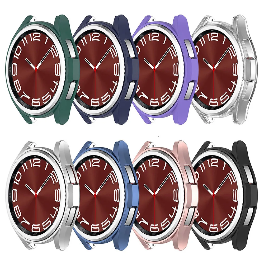 サムスンギャラクシーウォッチ、シェルフレームバンパー用の中空個の保護ケース、クラシックな保護、6、6