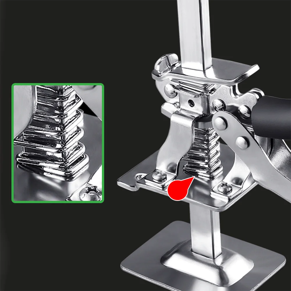 Labor Saving Arm Board Jack Elevator Cabinet Lifter Height Locator Adjusting Lifter Multifunctional Anti-Slip Hand Lifting Tool