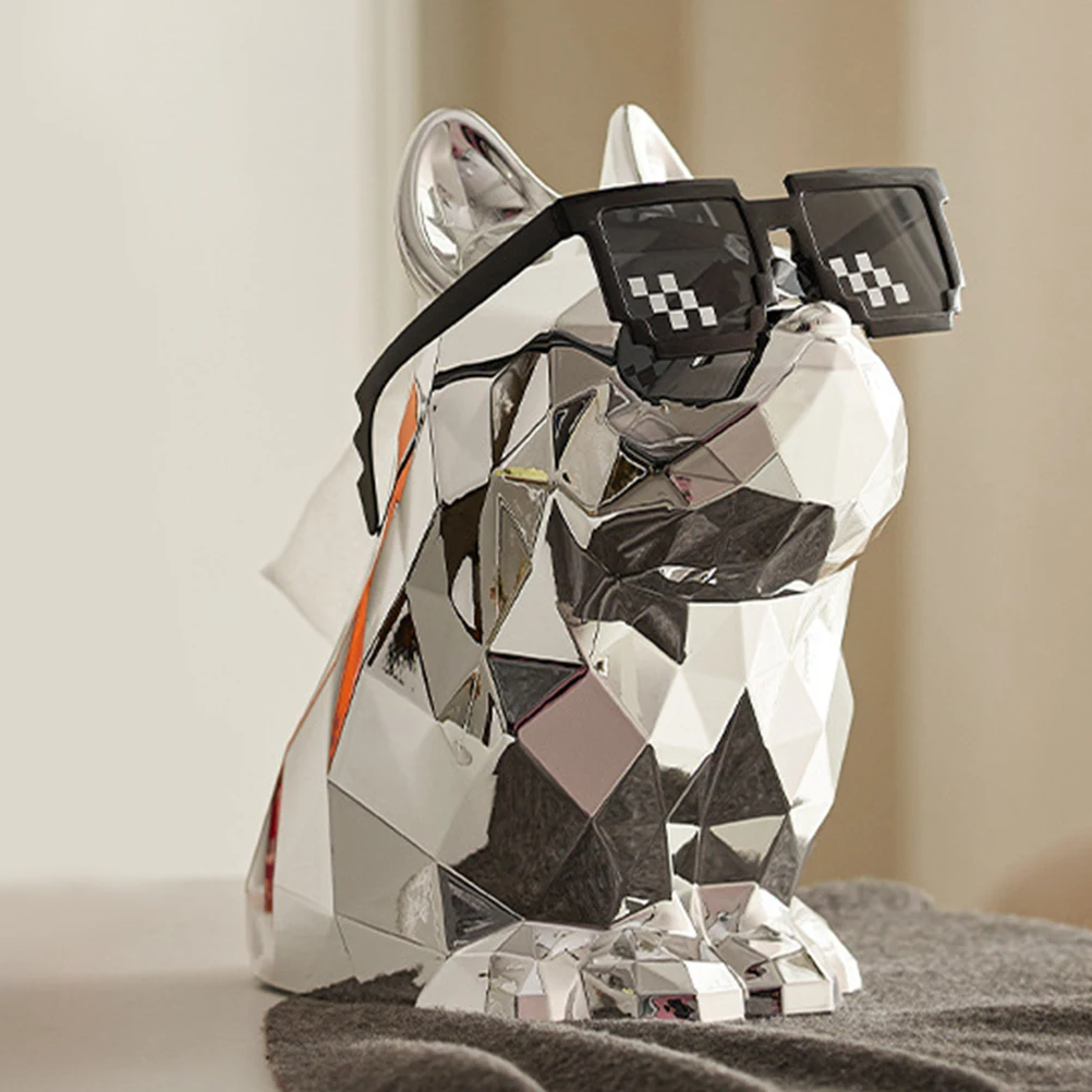 

Cartoon Dog Tissue Organizer ABS Material Refillable Tissue Box for Household Car Napkin Storage Case Wipes Dispenser