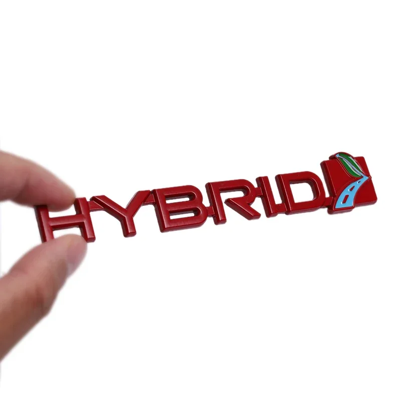 ملصق سيارة OTOKIT شعار هجين شعار شارة ملصق مائي لسيارة Toyota Auris Prius RAV4 YarisTouring Honda Civic City Ford Ecosport Fusion #3