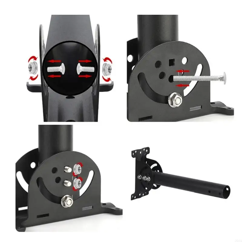 أقواس القمر الصناعي الدقيقات السهل التثبيت القابل للتعديل في الهواء الطلق حامل القمر الصناعي حامل المعدن لمستقبل Gen3 203A