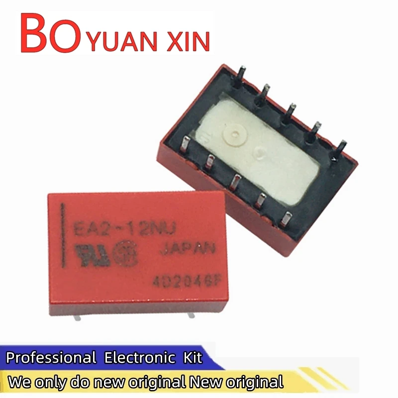 New original Signal relay EA2-5NU EA2-12NU Replaceable TQ2-5V ATQ209 A5W-K Surface mount type Communication relay
