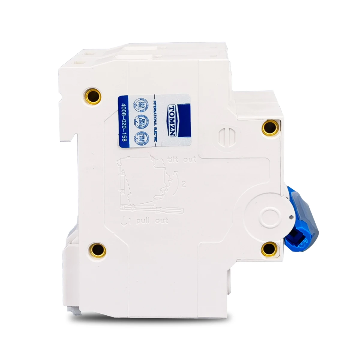 TOMZN 2P DC 1000V MCB 125A 100A 80A Circuit breaker FOR PV System C curve Battery Main Switch