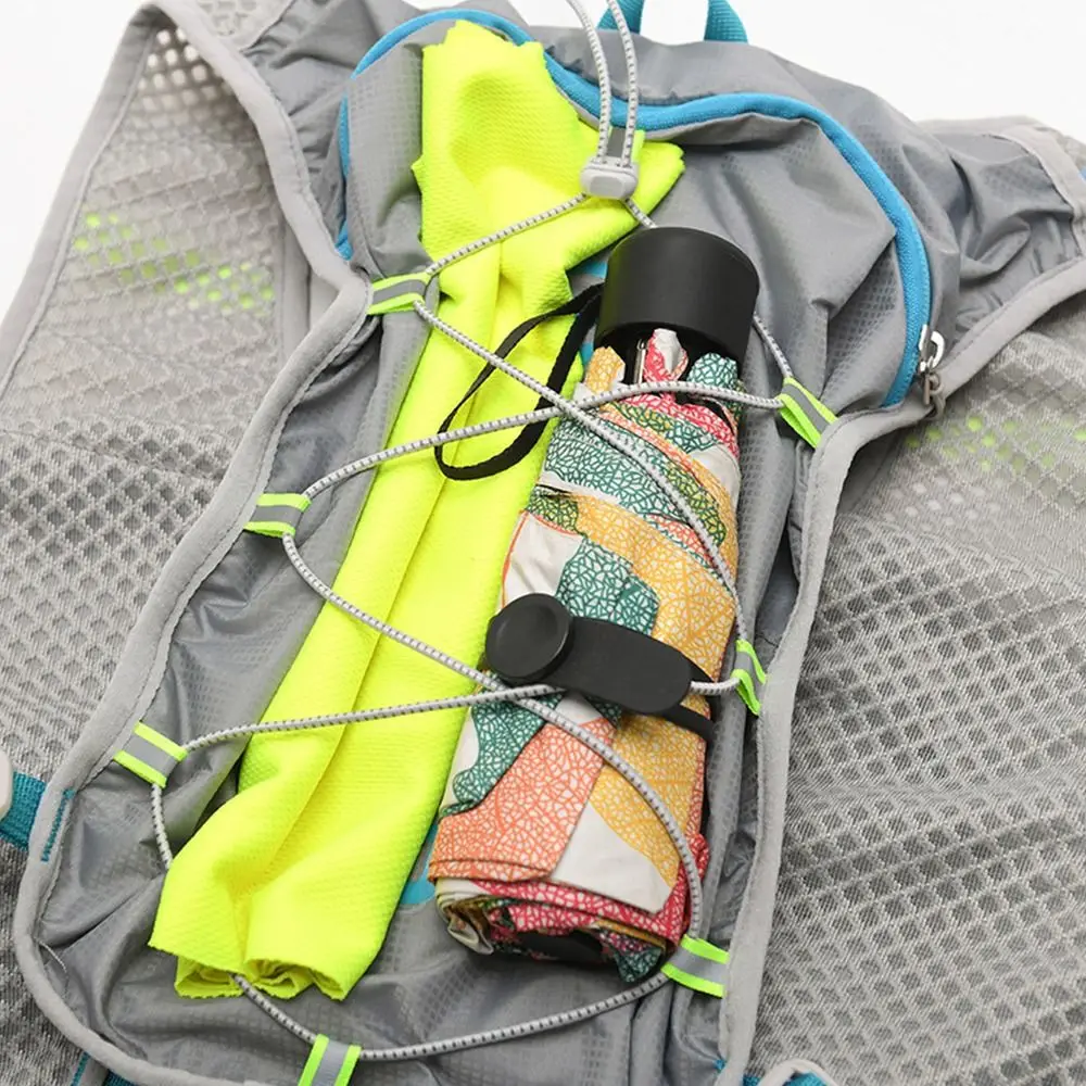 Mochila de nailon ultraligera para correr, mochila hidratante reflectante para maratón, deporte al aire libre, transpirable, senderismo, novedad