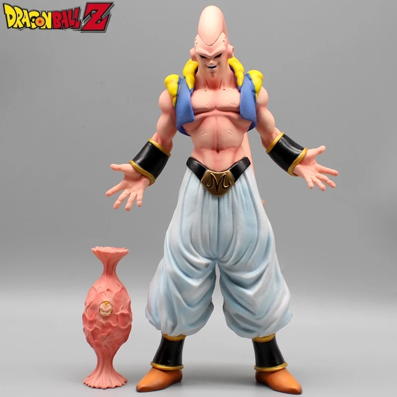 

27cm In Stock Dragon Ball Z Buutenks Figura Majin Buu Anime Figure Super Buu Gotenks Action Figures Pvc Statue Model Toys Gifts