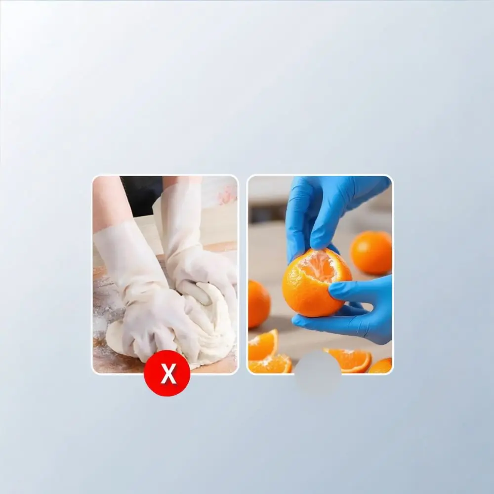 Premium Disposable Nitrile Gloves Comfortable Protective Hand Wear For Cooking Food Preparation Cleaning Lab Operations