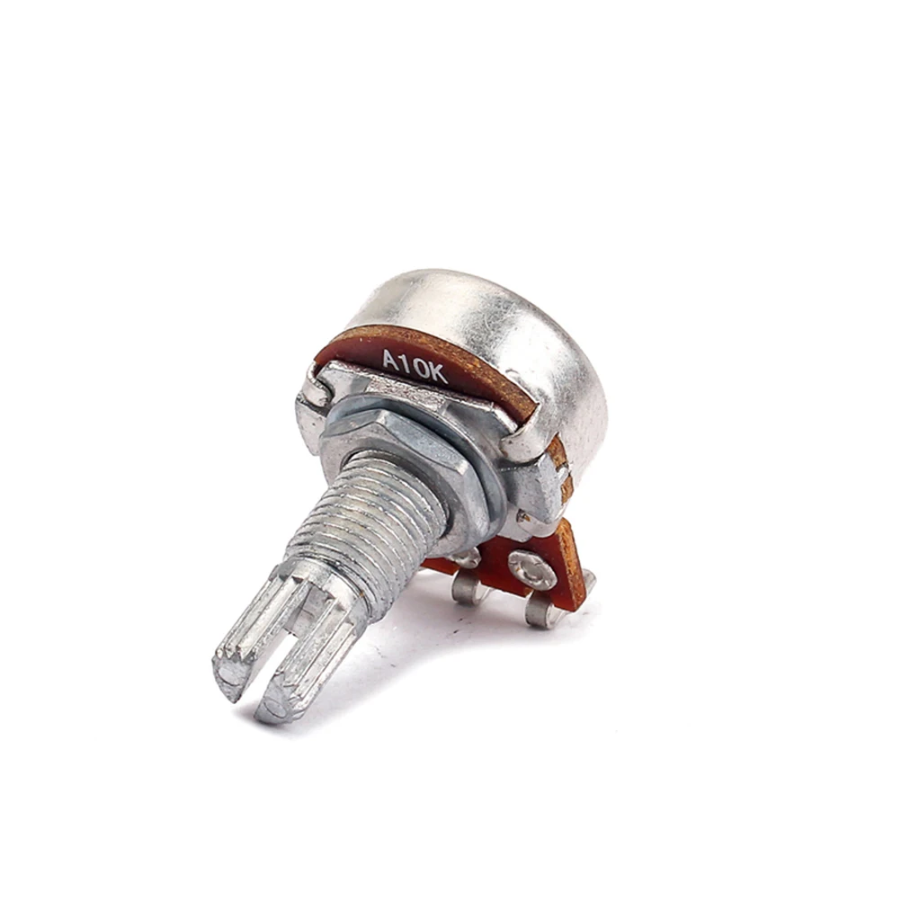 

Potentiometer Volume Control Knob Guitar Pickup Amp Audio Potentiometers A10K Shaft Push and Pull