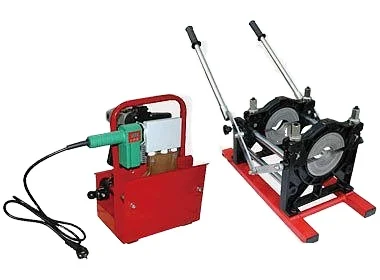 MP200-2 Manual Hand Push HDPE Water Pipe Butt Fusion Welding Machine 63mm - 200mm