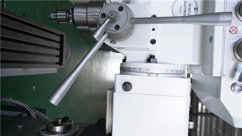 FS7550CW Vertikale Bohr- und Fräsmaschine für Holz und Metall, Drehmaschine, Fräsen, Gewindeschneidmaschine