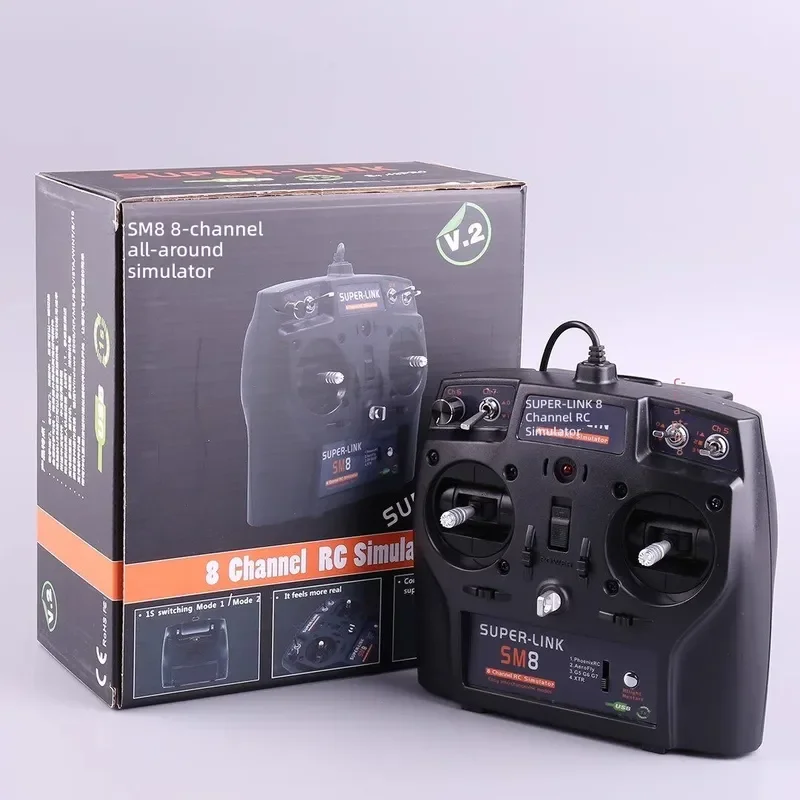 RC Flight Training Emulator For Model Aircraft Drone Multi Mode Hand Throttle Control Online Simulation Training Accessory