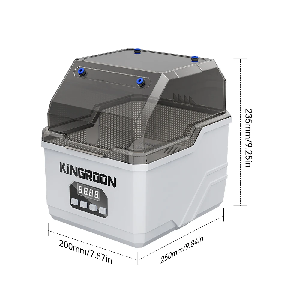 KINGROON 3D Filament Dry Box 2KG for PLA PETG TPU ABS