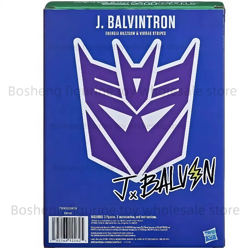 En Stock Hasbro juguetes transformados J Balvin BalvintronG1 Soundwave Deluxe figura de Anime modelo juguetes de acción coleccionables regalos E8546