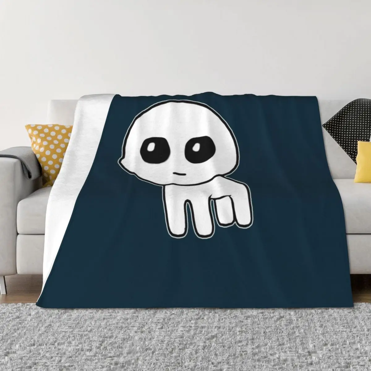 

TBH Autism Creature Meme Yippee Throw Blanket Plaid Bed Blankets For Bed Beach Blankets