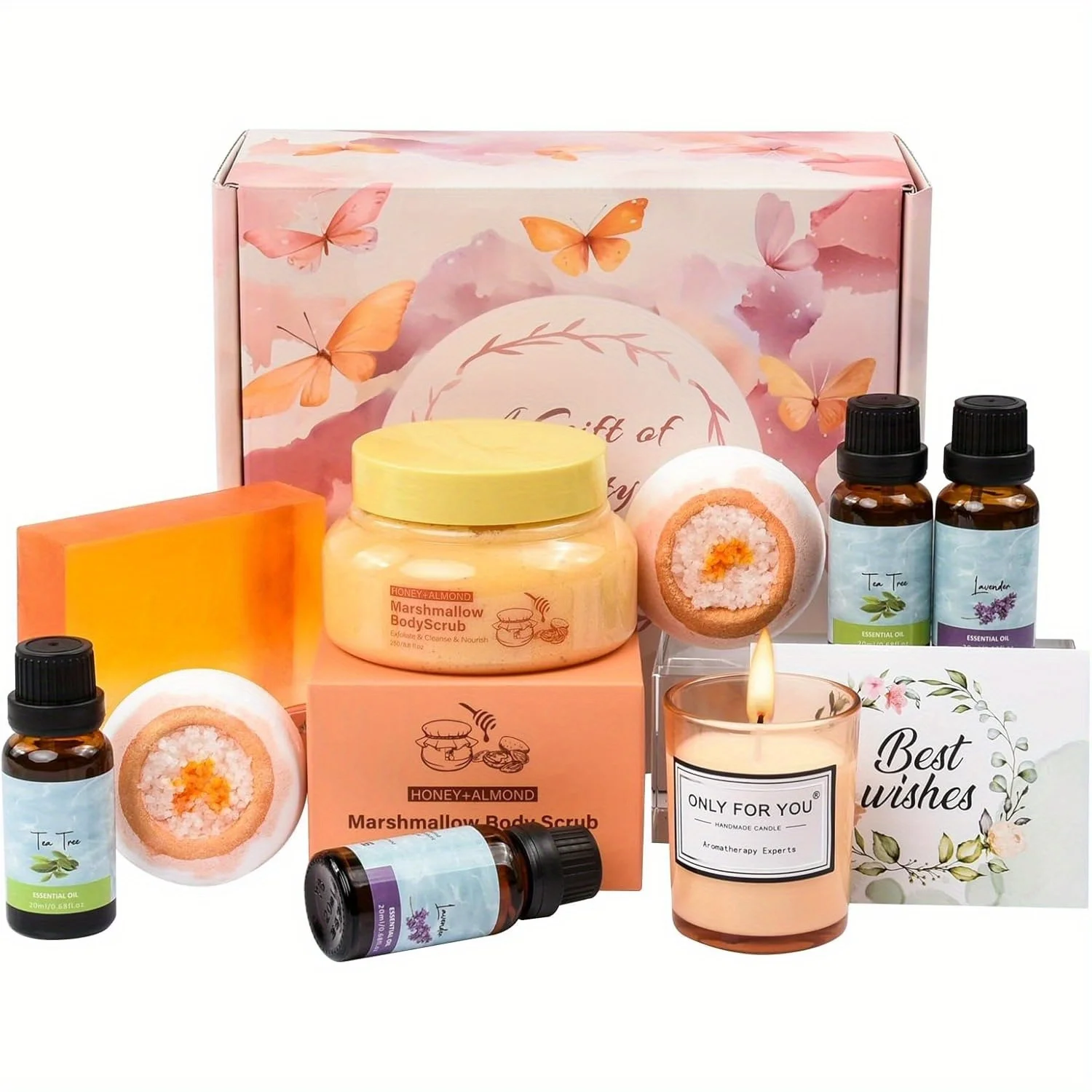 Gift Set Creative Gift Box Spa Gift Basket Set Mother's Day Best Friend Birthday Gift for Women