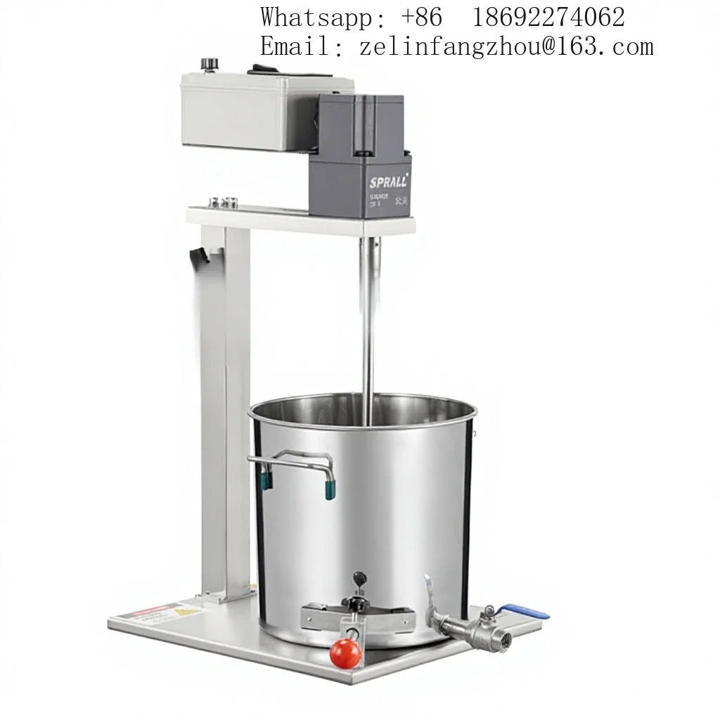 25kg Portable Electric Paint Coating Chemical Glue Food Mixer Industrial Grade High Stability Easy Operation Blend Tool