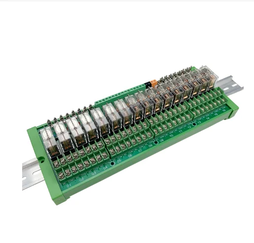 KinCony Energy KC868-E16V2 16A DIN Rail Relay Module Board Terminal With Manual Control Button Keypad