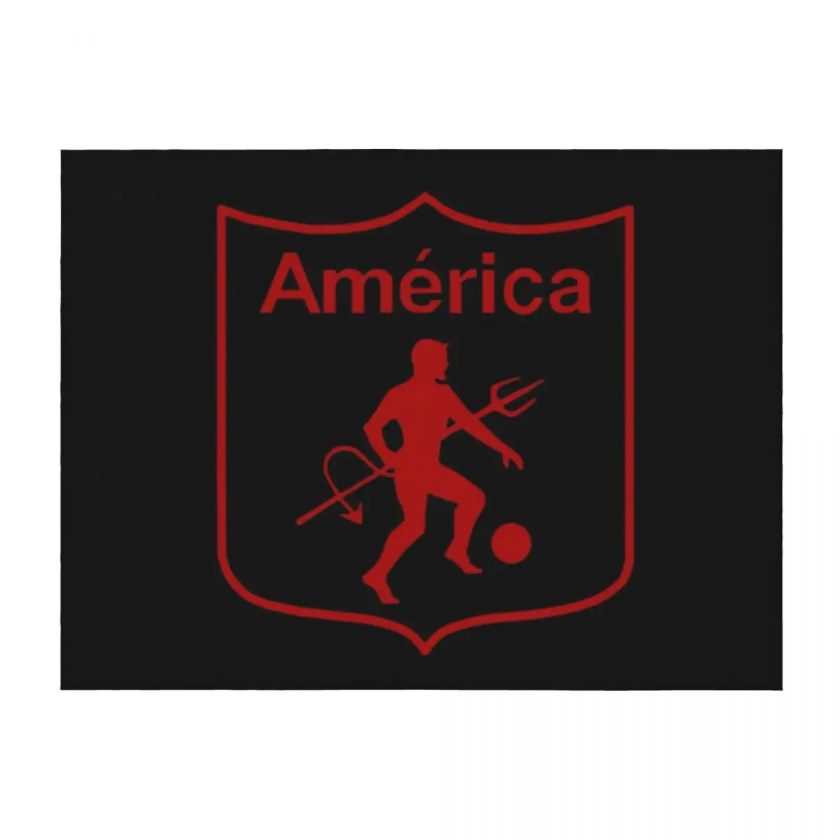 

America de Cali - Colombian Soccer Team Throw Blanket Bed Flannel Blankets For Bed Decoratives Blankets