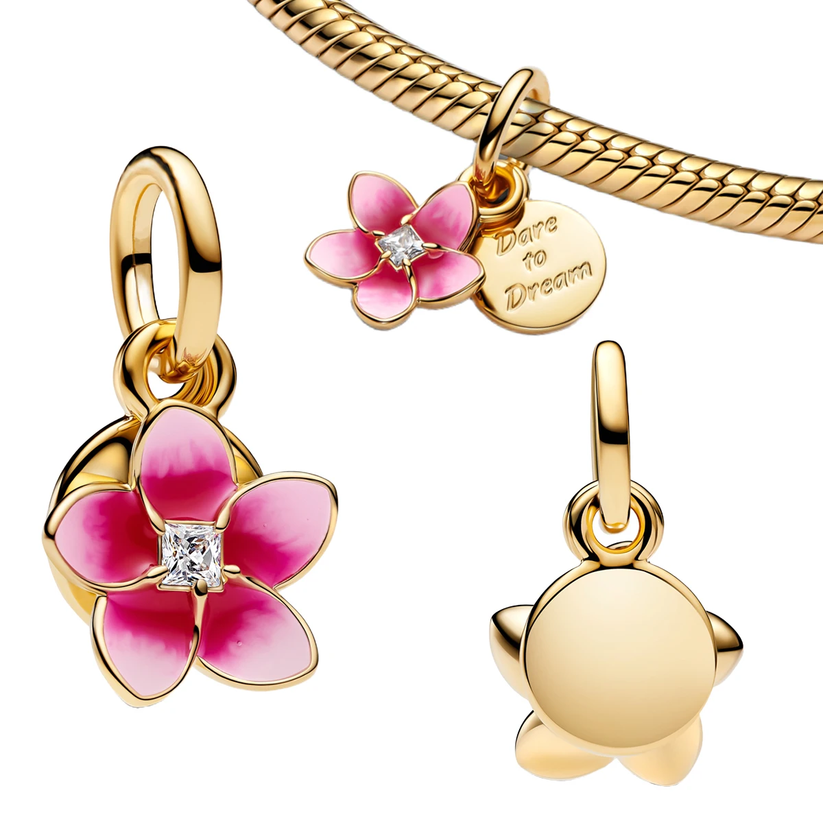 New Original 925 Sterling Silver Football Bee Sunflower Fish Shell Bead Pendant fit Women DIY Bracelet Necklace Jewelry Gift view 3